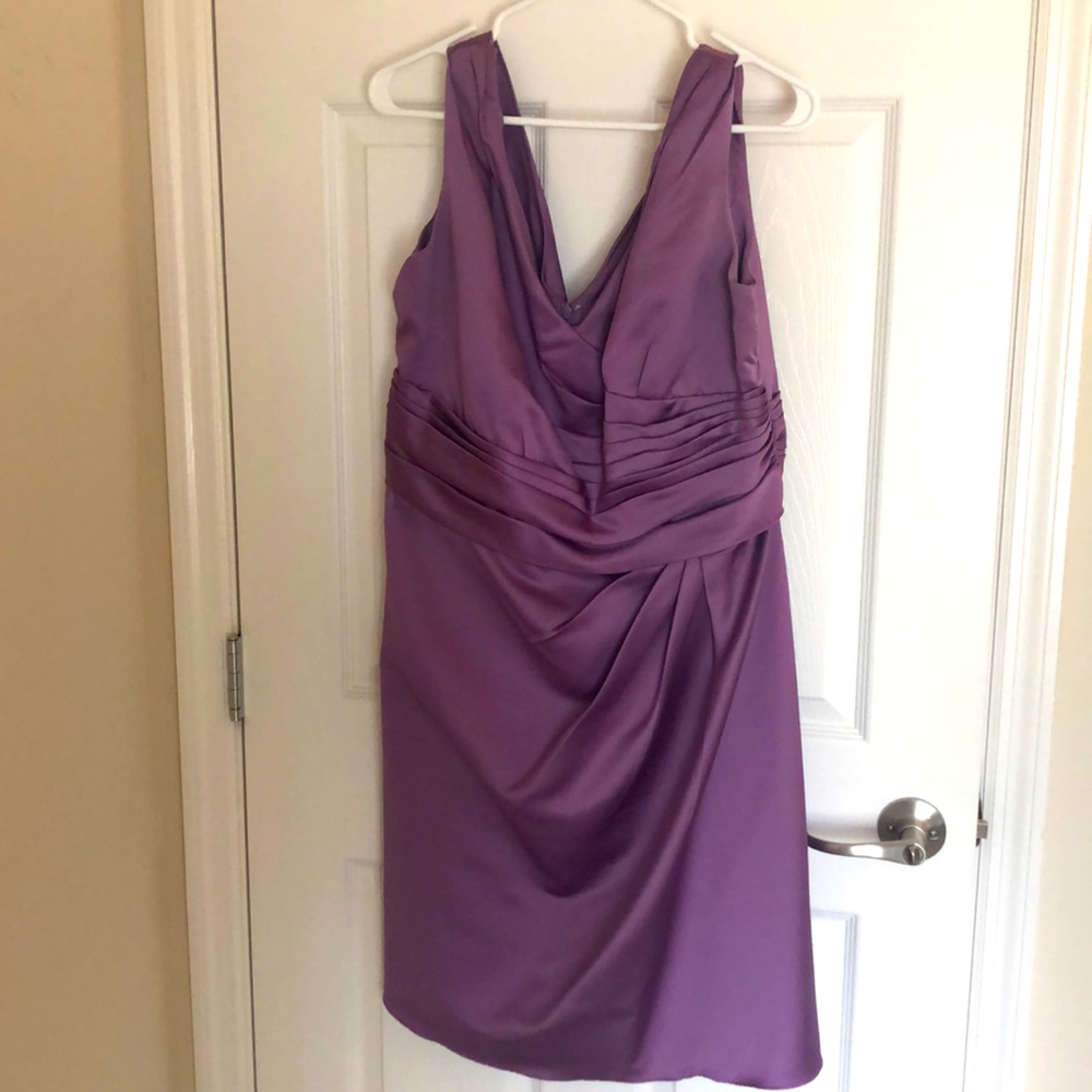 David’s bridal bridesmaid dress